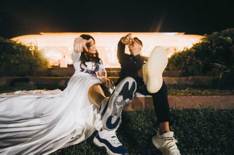 Couple goes viral with unconventional wedding details