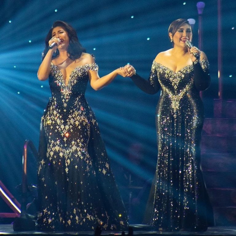 Sharon turns emotional while singing Mr. DJ with Regine