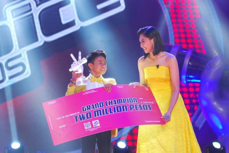 Vanjoss ng Team Sarah, wagi sa The Voice Kids Philippines Season 4