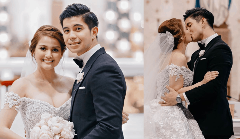 IN PHOTOS: Rodjun Cruz and Dianne Medina tie the knot