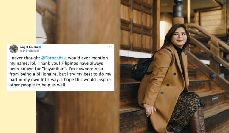 ‘I try my best to do my part’: Angel Locsin on being included in Forbes Asia’s Heroes List