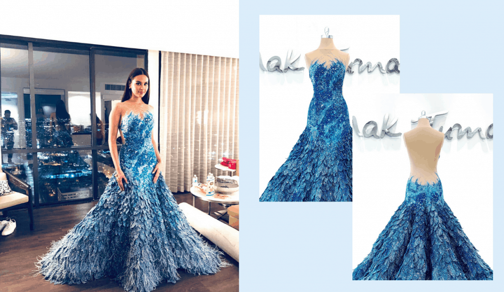 Reflection The Story Behind Catriona Gray S Gown For Final Walk As Miss Universe Latest Chika