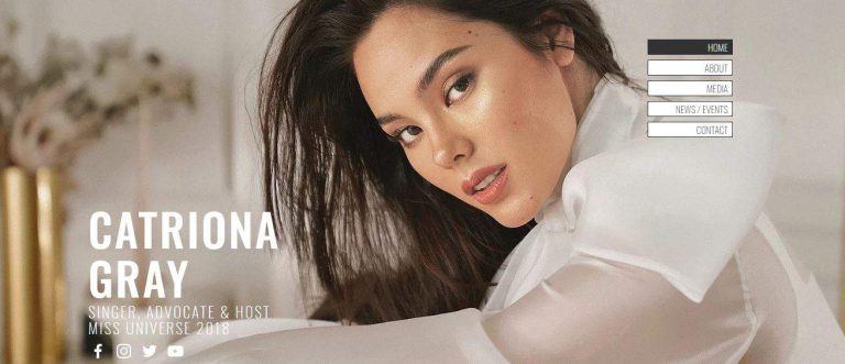 LOOK: Miss Universe 2018 Catriona Gray launches own website