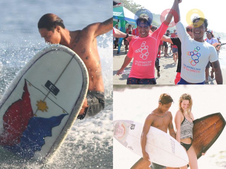 Pinoy surfer who rescued SEAG rival is no stranger to going viral online