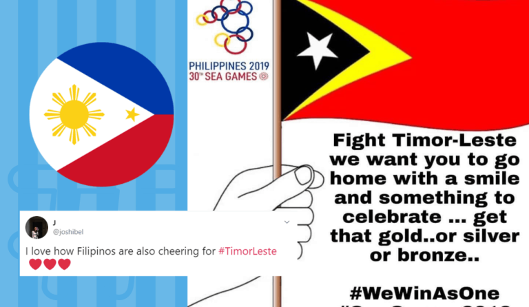 Aww, Pinoy netizens are cheering for Timor-Leste athletes