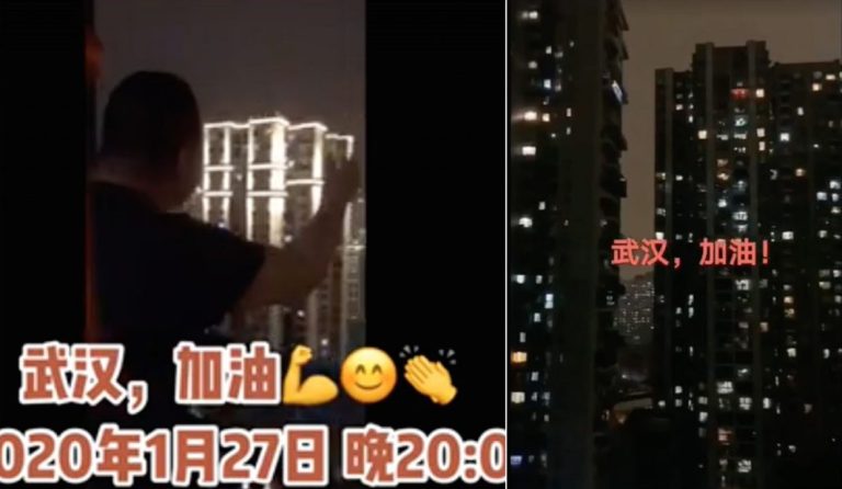 WATCH: Filipinos in Wuhan capture moment locals chant ‘Wuhan jiayou (fight)’ amid coronavirus crisis