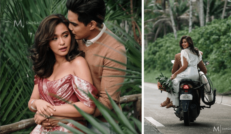 IN PHOTOS: Joyce Pring and Juancho Trivino’s island prenup shoot