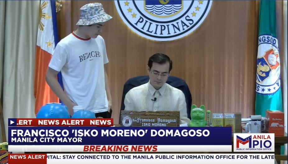 Mayor Isko Moreno's son Joaquin Domagoso donates talent ...