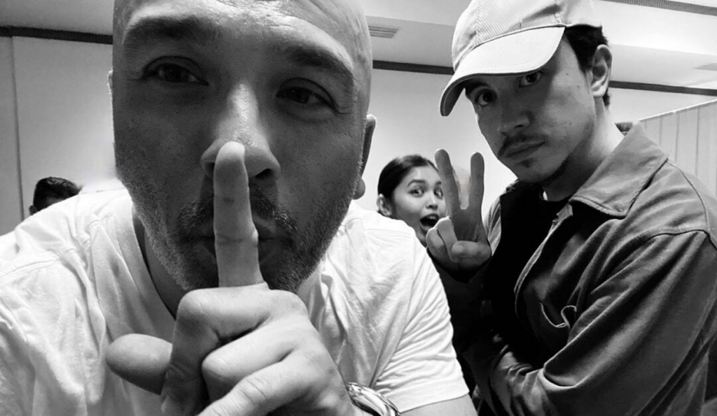 LOOK: Maine Mendoza surprises Arjo Atayde with encounter with Jo Koy
