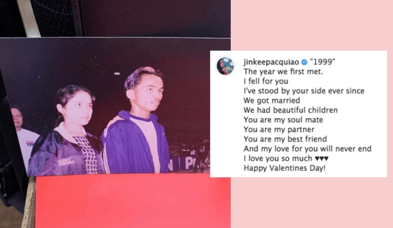LOOK: Jinkee Pacquiao celebrates heart’s day with throwback photos