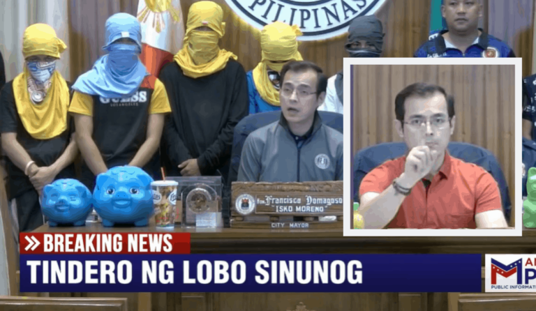 Manila Mayor Isko Moreno scolds teens who set fire to a balloon vendor
