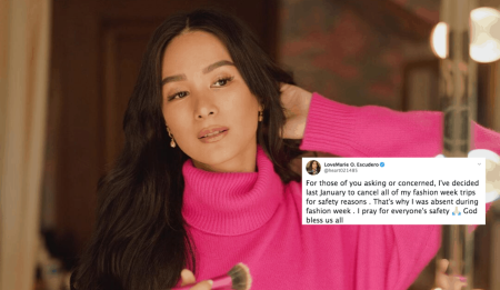 Heart Evangelista assures fans she wasn’t at Fashion Week shows Vietnamese socialite with COVID-19 attended