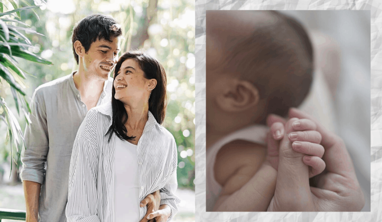 Anne Curtis, Erwan Heussaff post first photo of baby girl