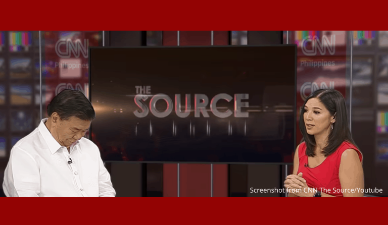 Pinky Webb denies Senator Drilon fell asleep during live interview