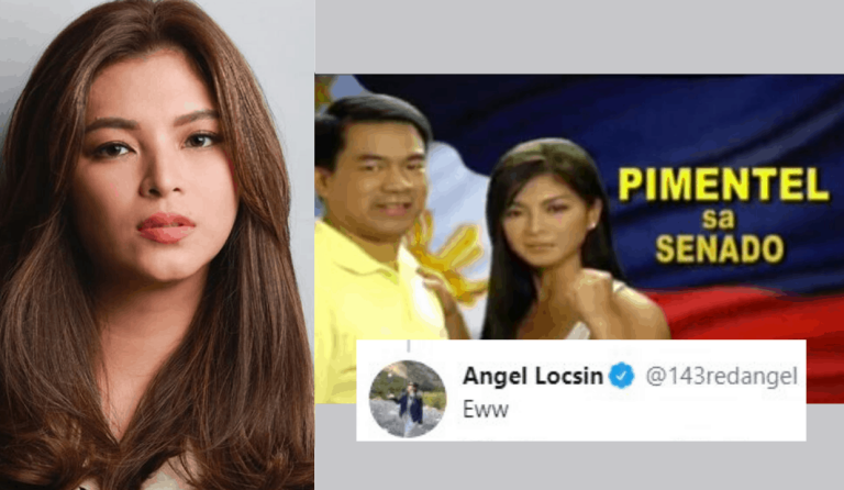 ‘Eww’: Angel Locsin regrets campaigning for Sen. Koko Pimentel