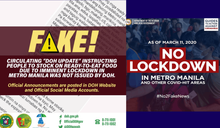 Fake news spreads like virus amid COVID-19 scare