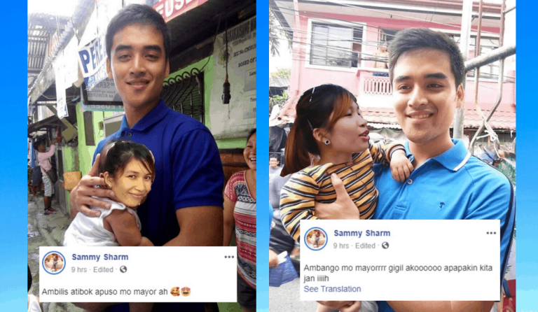 Edited photos of Mayor Vico Sotto cradling babies go viral