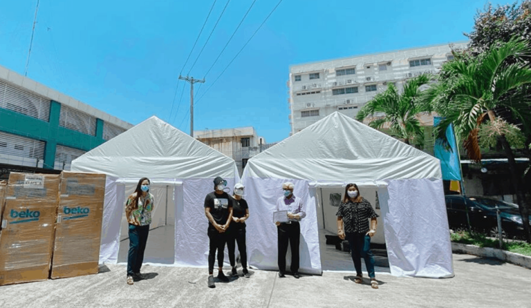 DOH says barring of Angel Locsin’s tent donations is fake news