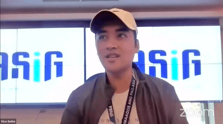 WATCH: Shirtless guy disrupts Vico Sotto’s interview with foreign correspondents
