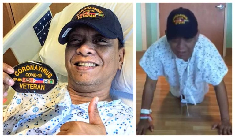 COVID-19 survivor: ‘Everest Doc’ does ‘discharge push-ups’ to mark end of agonizing ordeal
