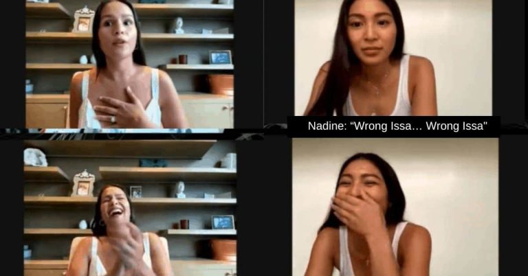 Iza Calzado jokes Nadine Lustre: ‘I’m sorry for stealing James’