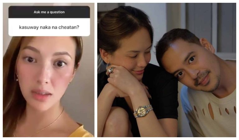 Ellen Adarna gets asked: Did John Lloyd Cruz cheat on her?