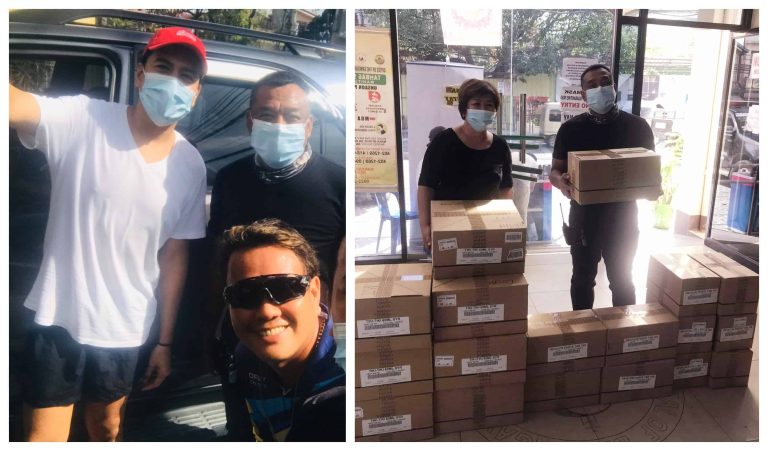 LATEST CHIKA: John Lloyd Cruz keeps promise to donate vitamins for kids, frontliners in Cebu