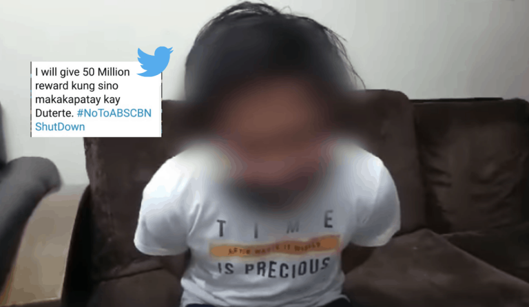 Teacher nabbed for ‘P50M bounty’ tweet to kill Pres. Duterte
