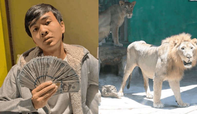 Xian Gaza donates money to help Malabon Zoo feed animals during COVID-19 crisis
