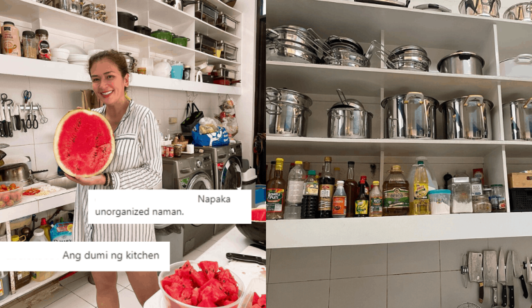 Zsa Zsa Padilla organizes dirty kitchen following netizens’ criticisms