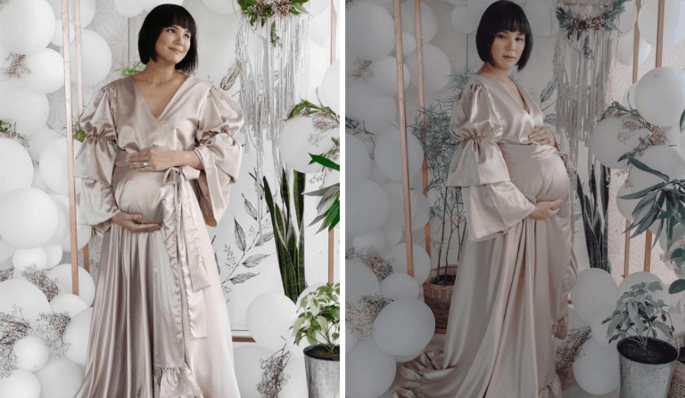 LOOK: Isabel Oli DIYs her own maternity shoot