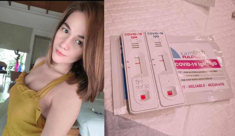 ‘The only negative I need’: Bea Alonzo takes COVID-19 rapid test