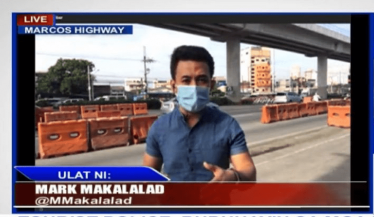 TV reporter says he was told by cops ‘Baka kalaban ka’ after live report