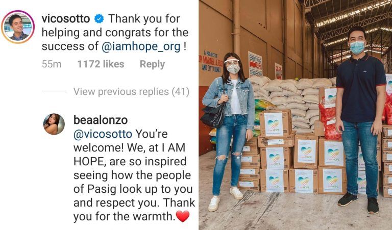 Bea Alonzo meets Vico Sotto, and netizens think they’re ‘bagay’