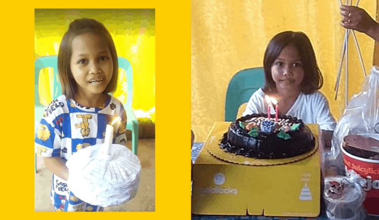 Kid who celebrated birthday with ‘basahan’ cake gets the real thing