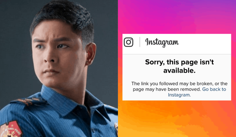 LOOK: Coco Martin’s Instagram account now deactivated