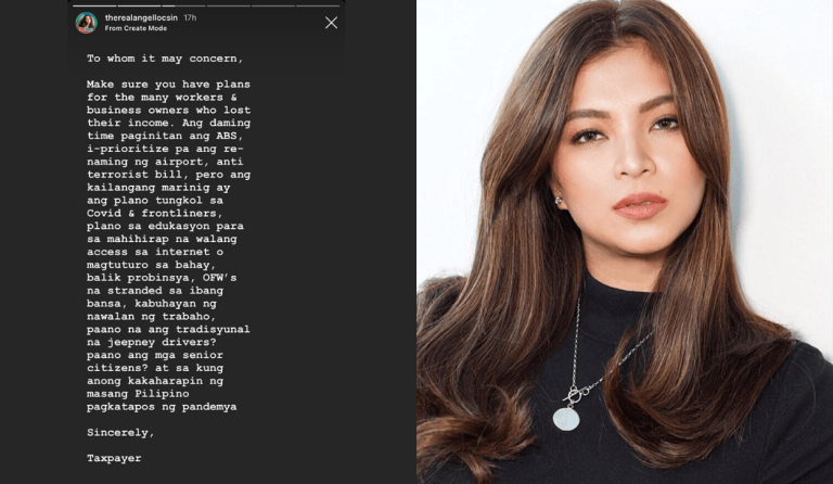 Angel Locsin pens open letter to gov’t as a taxpayer