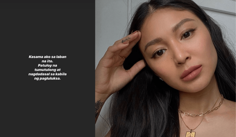Nadine Lustre breaks silence on ABS-CBN franchise denial