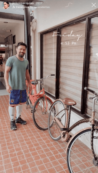 Jinkee Pacquiao flaunts his and hers luxury bikes