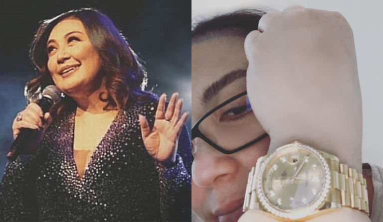 Sharon Cuneta flaunts luxury watch to hit back at bashers