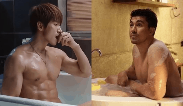 Luis Manzano matches hot bathtub photos of Jerry Yan