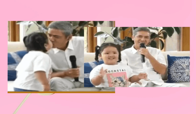 WATCH: Baby Tali cutely interrupts dad Vic Sotto on live TV