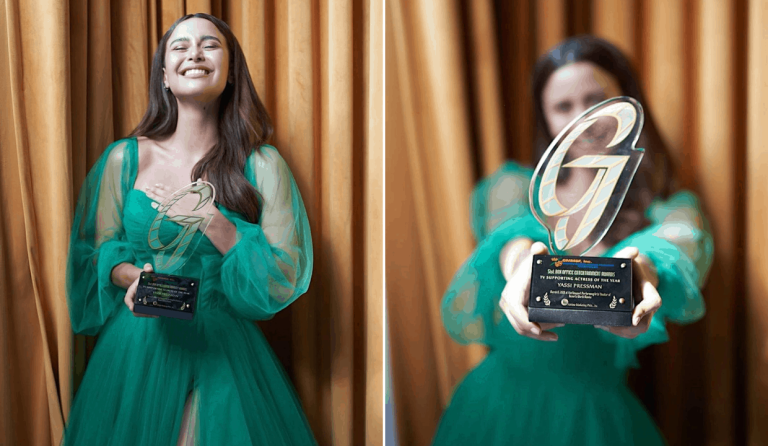 Yassi Pressman dedicates new acting award to late father
