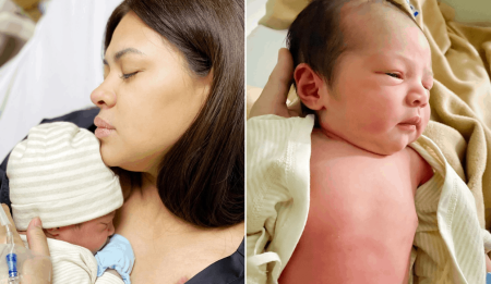 Lara Quigaman gives birth to 3rd child