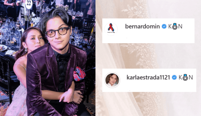 Karla Estrada and Min Bernardo tease KathNiel fans with ‘wedding’ details
