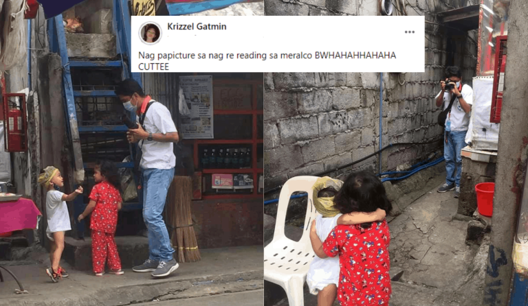 LOOK: Meralco man giving in to photo request of two kids goes viral