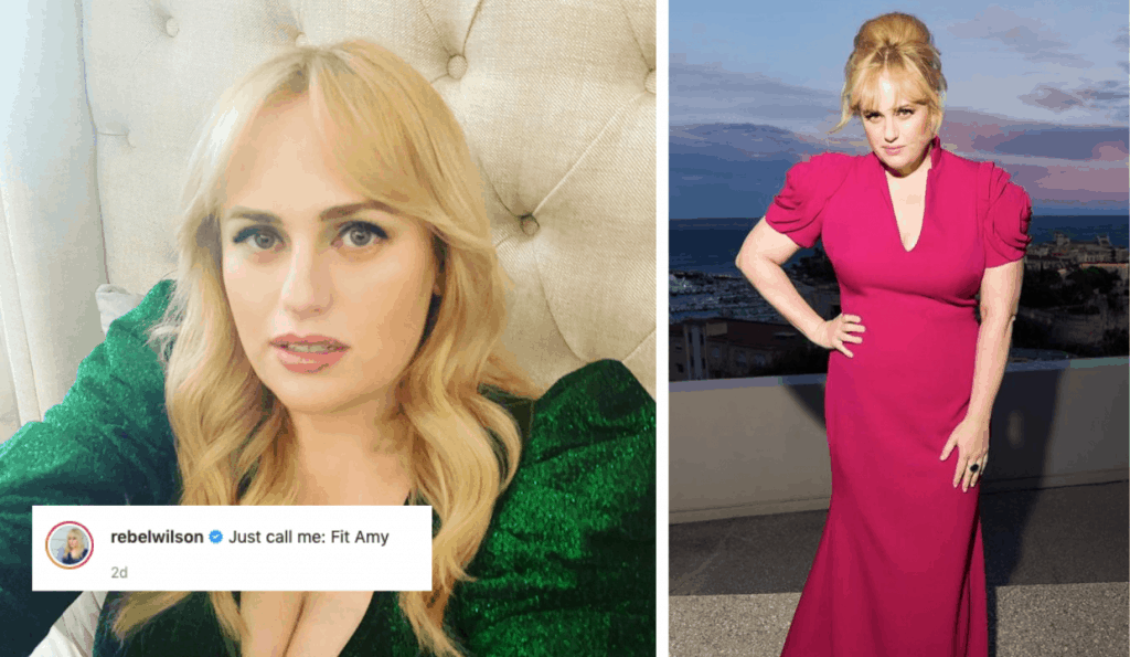 'Call me Fit Amy': Rebel Wilson shares she's almost at ...