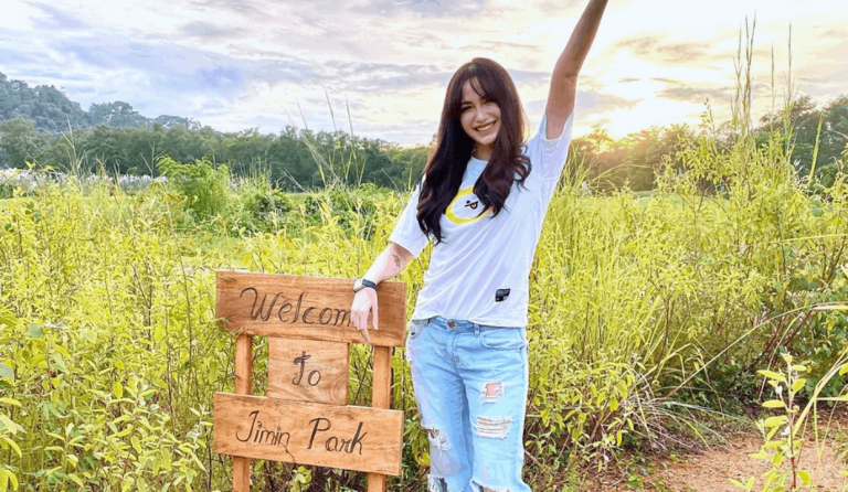 Arci Muñoz names piece of land after Jimin of BTS