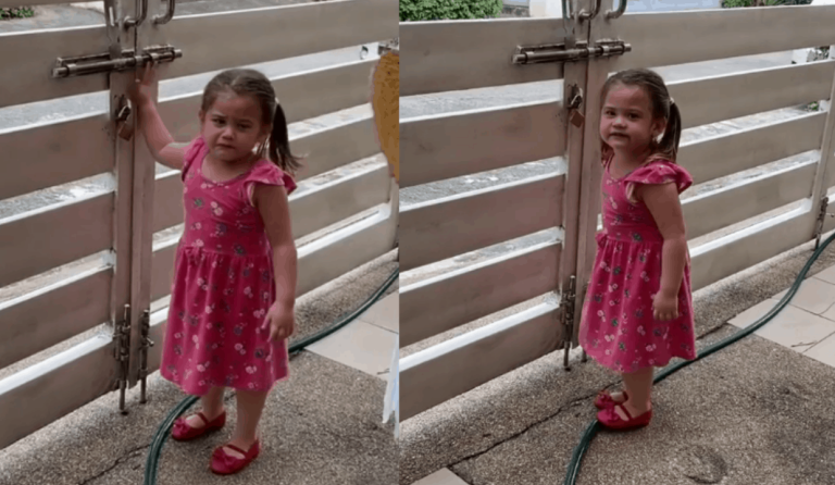 Pokwang shares adorable video of Baby Malia insisting ‘I will go office today!’