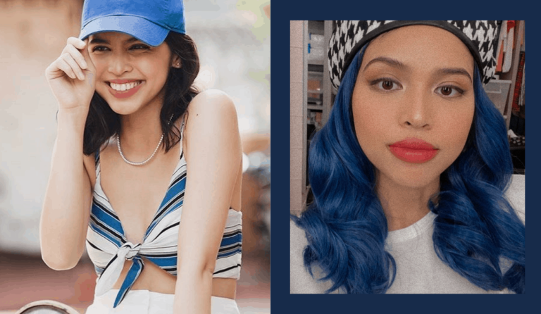 LOOK: Maine Mendoza debuts blue hair